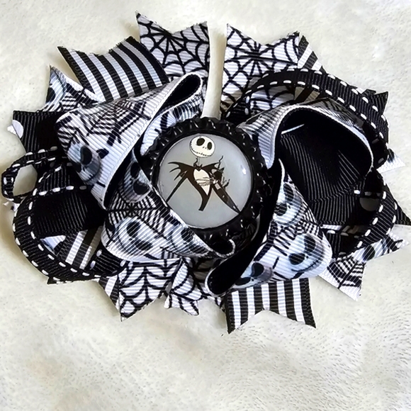 Huge Lot of 23 Boutique Disney Style Alligator Clip Hairbows - Picture 8 of 16